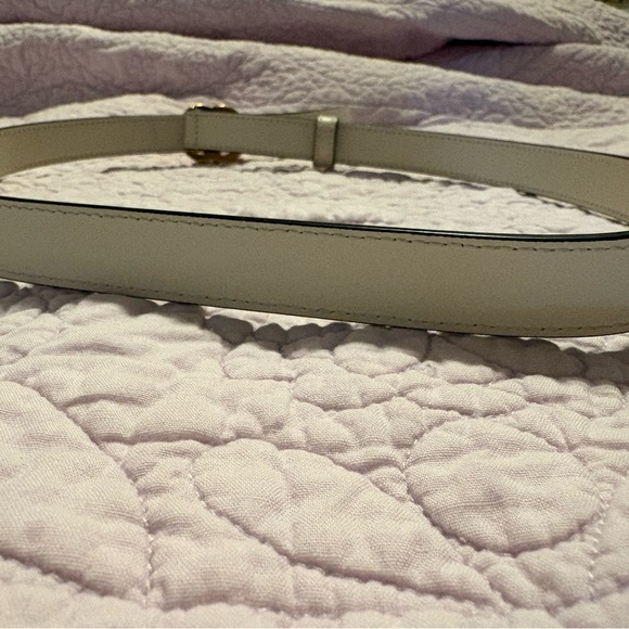 Gucci Gold and Cream Belt double G size 85 - Picture 2 of 4